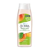 St. Ives Smooth & Glow Body Wash, Apricot 13.5 oz