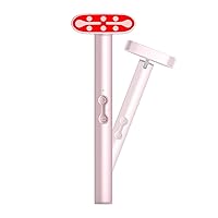 Red-Light-Therapy-for-Face, 7-1 LED Facial Light Therapy Wand for Skin Care at Home Blue Light Therapy Face Tool for Face, Neck