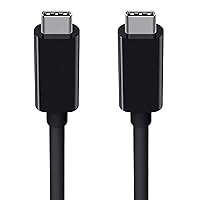 USB Type-C Direct Charging and Data Cable Compatible with Sony Xperia 1 III with Dual 2 5Gbps USB-C Connectors! (625MB/s)
