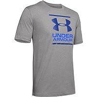 Under Armour Men UA GL Foundation Short Sleeve Tee, Super Soft Men's T Shirt for Training and Fitness, Fast-Drying Men's T Shirt with Graphic