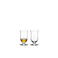 Riedel VINUM Whisky Glass, 2 Count (Pack of 1), Clear ,7.05ounce