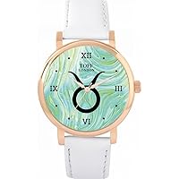 Star Sign Watch for Women Taurus Horoscope Zodiac Unique Design