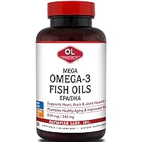 Mega Omega 3 Fish Oils, 60 sevings,3148