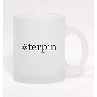 #terpin - Hashtag Frosted Glass Coffee Mug 10oz