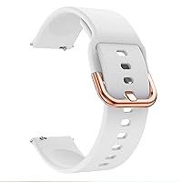 Smart Watch Bands For Garmin Venu/Venu2 Plus Vivomove HR Silicone Bracelet Straps Vivoactive 3/Forerunner245M 645 Wristband 20mm