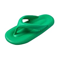 Shoe Insert Thong Sandals Women Flip Flops Fashionable Simple Solid Color New Flip Flops for Women with Arch Support