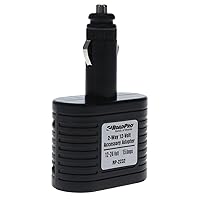 Roadpro RP-2232 12-Volt 2 Outlet Cigarette Lighter Adapter