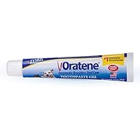 Pet King Brands ZYMOX Oratene Brushless Toothpaste Gel for Dogs and Cats, 2.5oz