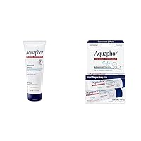 Aquaphor 7oz Dry Skin Healing Ointment & 2ct Baby Healing Ointment for Diaper Rash