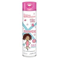 NOVEX My Little Curls shampoo - Infused with 100% Aloe Vera & Castor Oil (for All Curls Textures)- Kids hair product - Aloe Vera Kid’s Hair (300ml/10.1oz)
