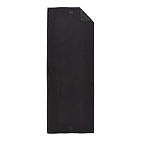 Manduka Yoga Towel for Mat, Non-Slip and Quick Dry for Hot Yoga with Rubber Bottom Grip Dots, 68 Inch Long, Thin and Lightweight