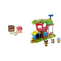 Fisher-Price Little People Surprise & Sounds Home [Amazon Exclusive] & Little People Swing & Share Treehouse