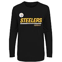 NFL Kids Youth 8-20 Engaged Team Color Performance Primary Logo Long Sleeve T-Shirt