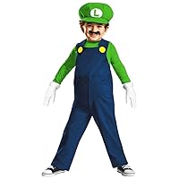 Nintendo Super Mario Brothers Luigi Boys Toddler Costume