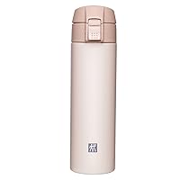 ZWILLING Thermo Insulated Travel Bottle, 15.2 oz, Pink