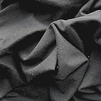Light Stretch Jersey - Black - Hemp/Organic Cotton