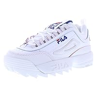 Fila Disruptor Ii Celebrations Boys Shoes Size 4, Color: White-White