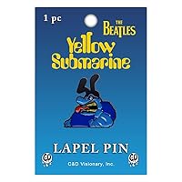 The Beatles Yellow Submarine Blue Meanie Metal Lapel Pin