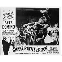 Shake Rattle & Roll Original Lobby Card Fats Domino Rock n roll Dancing 1956