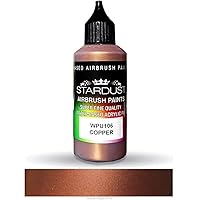Stardust WPU106 Airbrush PU 1K RC Metallic Color Copper 60ml