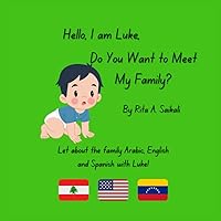 Hello, My Name Is Luke! What's Your Name?: Do You Want to Meet My Family? (Learn Arabic, English, and Spanish With Luke!)