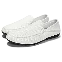 Slip-on Sneakers, Men's, Linen, Deck Shoes, Casual Shoes, Lightweight, Breathable, Flat, Comfort, Slip, Easy to Walk, Cool, Low Cut, Stylish, Travel, School, Everyday Wear, Summer Pure Color