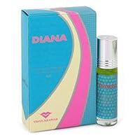 DIANA, Roll On Perfume Oil 6 mL (.2 oz) | Oriental Fragrance for Men and Women | Floral, Woody, Spicy | Alcohol Free Attar, Vegan Parfum | by Oudh and Bakhoor Artisan Swiss Arabian of Dubai, UAE.