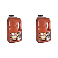 Frank's RedHot Xtra Hot Cayenne Pepper Hot Sauce, 1 gal - One Gallon of Extra Hot Cayenne Pepper Hot Sauce with 3x the Heat, Best for Wings, Pizza, Sides, Snacks, Bar Bites and More (Pack of 2)