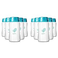 Evenflo Advanced Breast Milk Collection Bottles, 5oz 12 Pack