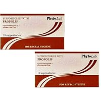 Propolis Suppositories Pack of 2 (20 pcs)