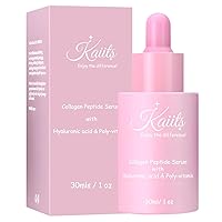 Collagen Peptide Serum for Face - Multi-Functional, Anti-Aging Facial Serum with Hyaluronic Acid and PolyVitamin for Radiant, Firmer, & Youthful Skin! | 1 Fl Oz