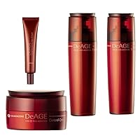 Bundle DeAge Red Addition for Toner, Emulsion, Control Cream, Eye Cream 15.73 oz.