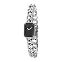 Chanel Premiere Black Dial Stainless Steel Ladies Watch H3248