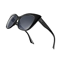 FEISEDY Retro Vintage Cateye Sunglasses for Women Men UV400 Protection Shades B4019