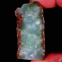 Chrysoprase Jewelry Vintage Natural Adorable Rock Slab Polished Rough 102.10Cts.