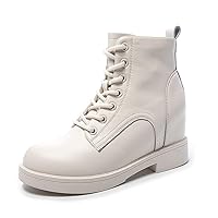 Women's Block Heel Ankle Boots Autumn and Winter Casual System with Thick-end British Wind Non-Slip Womens Boots