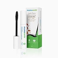 Mamaearth Lash Care Volumizing Mascara with Castor Oil & Almond Oil for 2X Instant Volume - 13 g