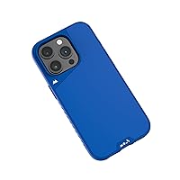 Mous Case for iPhone 15 Pro Max MagSafe Compatible - Limitless 5.0 - Blue Fabric - Protective iPhone 15 Pro Max Case - Shockproof Phone Cover