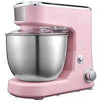 Stand Mixer, 6-Speed Tilt-Head Food Dough Mixer, Kitchen Electric Mixer with Stainless Steel Bowl,Dough Hook,Whisk, Beater, Egg