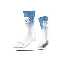 Strideline North Carolina Tar Heels NCAA Licensed Crew Socks - Dip Dye