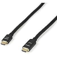 StarTech.com 80 ft (24,4m) Active HDMI Cable, 4K High Speed HDMI Cable, UHD 4k x 2k HDMI, Durable HDMI Cord, 4K 30Hz, M/M