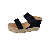 Home Slippers Women Comfortable Anti-Slip Platform Flip Flops Roman Large Size Bohemia Summer Beach Shoes