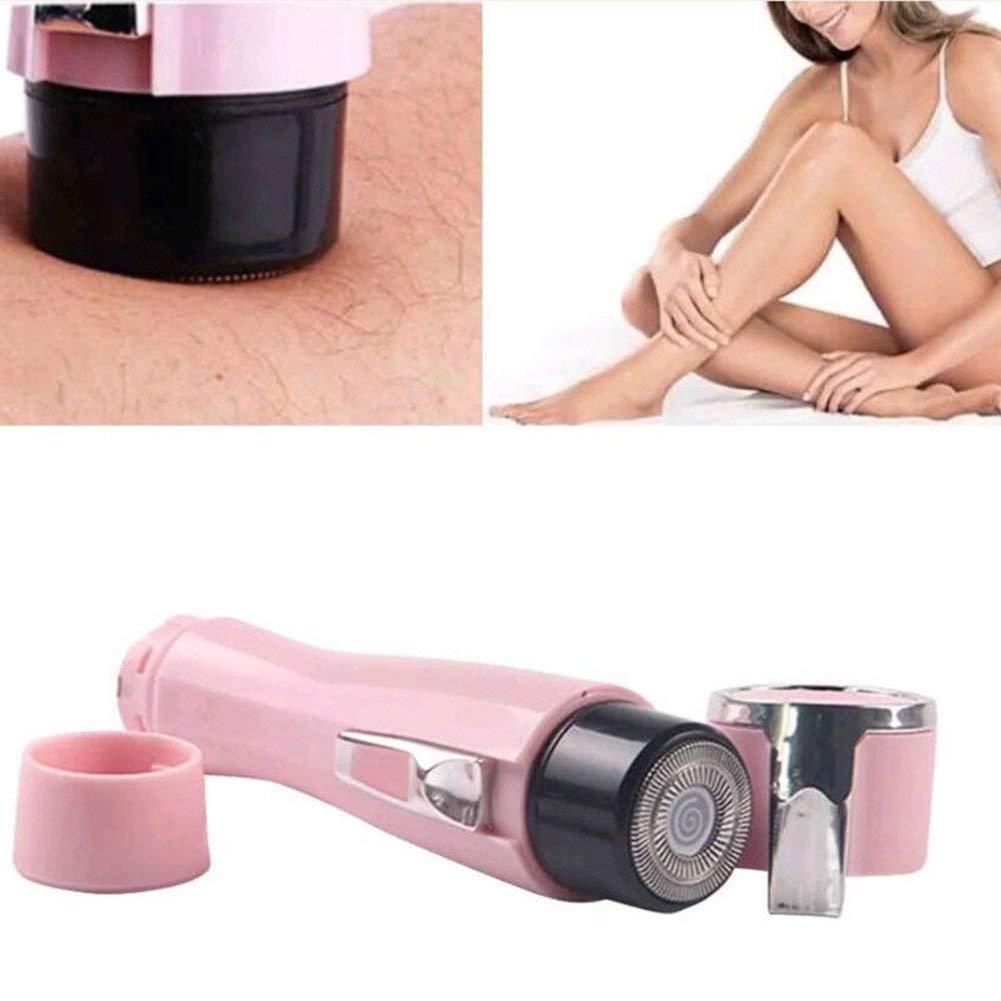 Facial Hair Removal for Women, Angel Kiss Women's Face Painless Hair Remover Shaver (Pink)