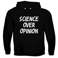 Science Over Opinion - Men's Soft & Comfortable Pullover Hoodie