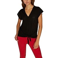 Sanctuary Clothing Womens Tie-Hem Pullover Blouse