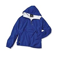 Charles River Apparel boys Classic Solid PulloverWindbreaker Jacket