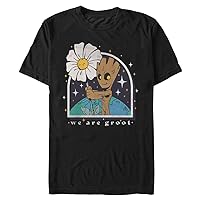 Marvel Classic Guardians of The Galaxy We are Groot Men's Tops Short Sleeve Tee Shirt