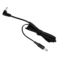 UpBright Extension DC Power Cord Cable Compatible with Sylvania SDVD7027 SDVD891 Sdvd8738 SDVD8716 SDVD8716D SDVD8728 SDVD8730 SDVD8739 SDVD8735 SDVD8741 SDVD8747 SDVD9104 SDVD9002 Dual Screen Player