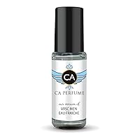 CA Perfume Impression of Vrsc Men Eau Fraiche For Men Replica Fragrance Body Oil Dupes Alcohol-Free Essential Aromatherapy Sample Travel Size Concentrated Long Lasting Attar Roll-On 0.14 Fl Oz/4ml-X1