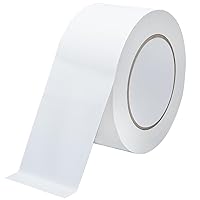 Duct Tape Heavy Duty Waterproof White Duct Tape, 30 Yards x 2 Inch Strong Adhesive Duct Tape Bulk for Indoor Outdoor Repairs Tear by Hand